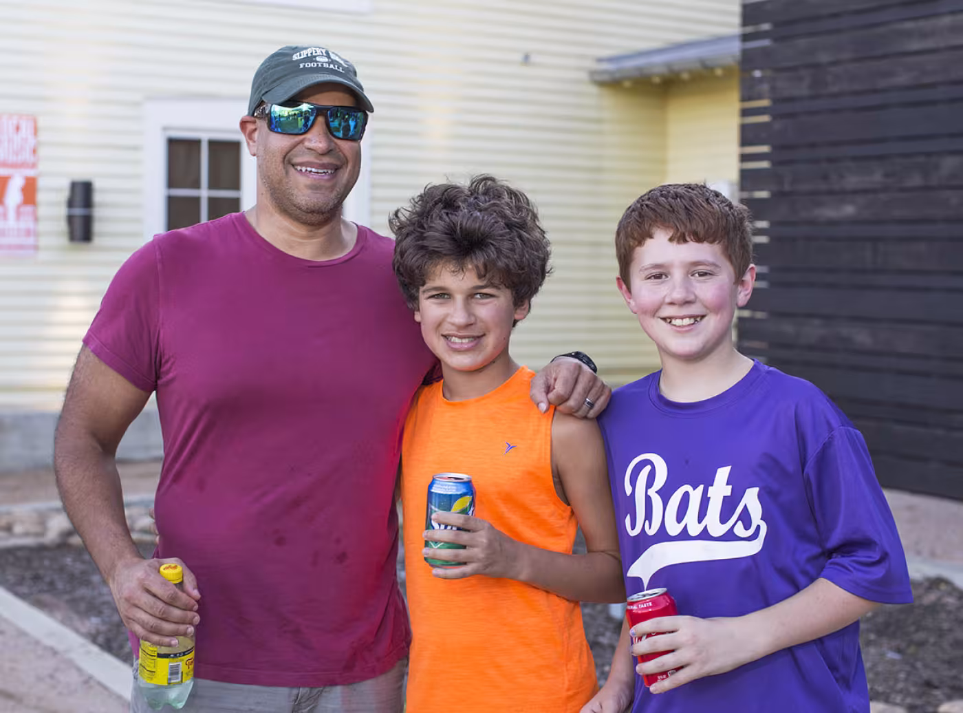 Edmund Gaither, Clayton Gaither and James Enger