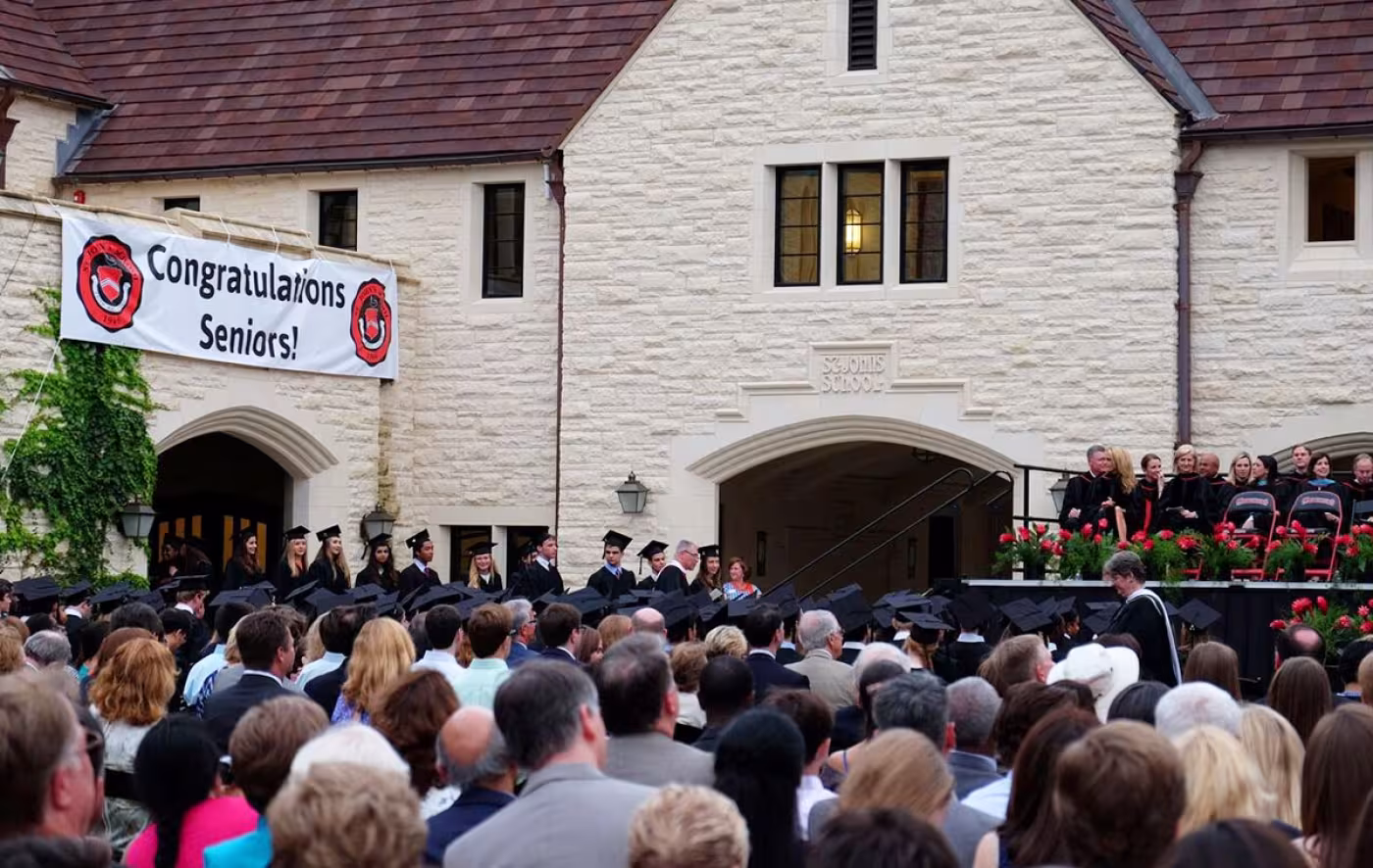 St. John's School graduation