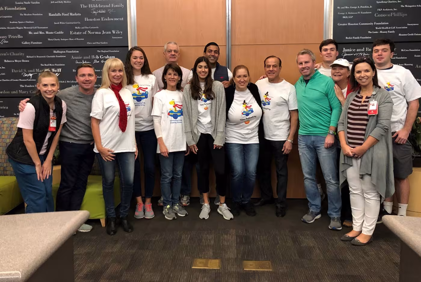 Harrison's Heroes volunteers