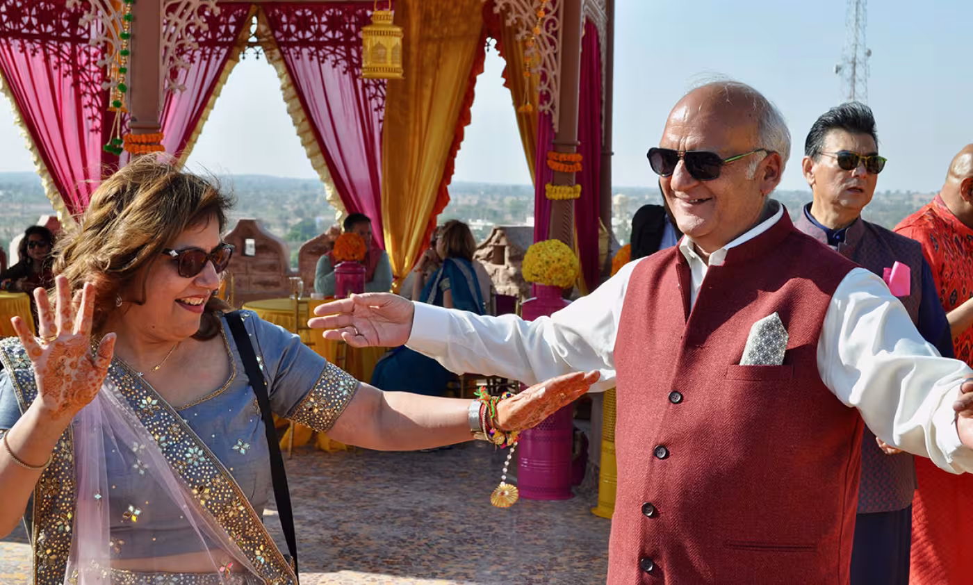 Parents of the groom