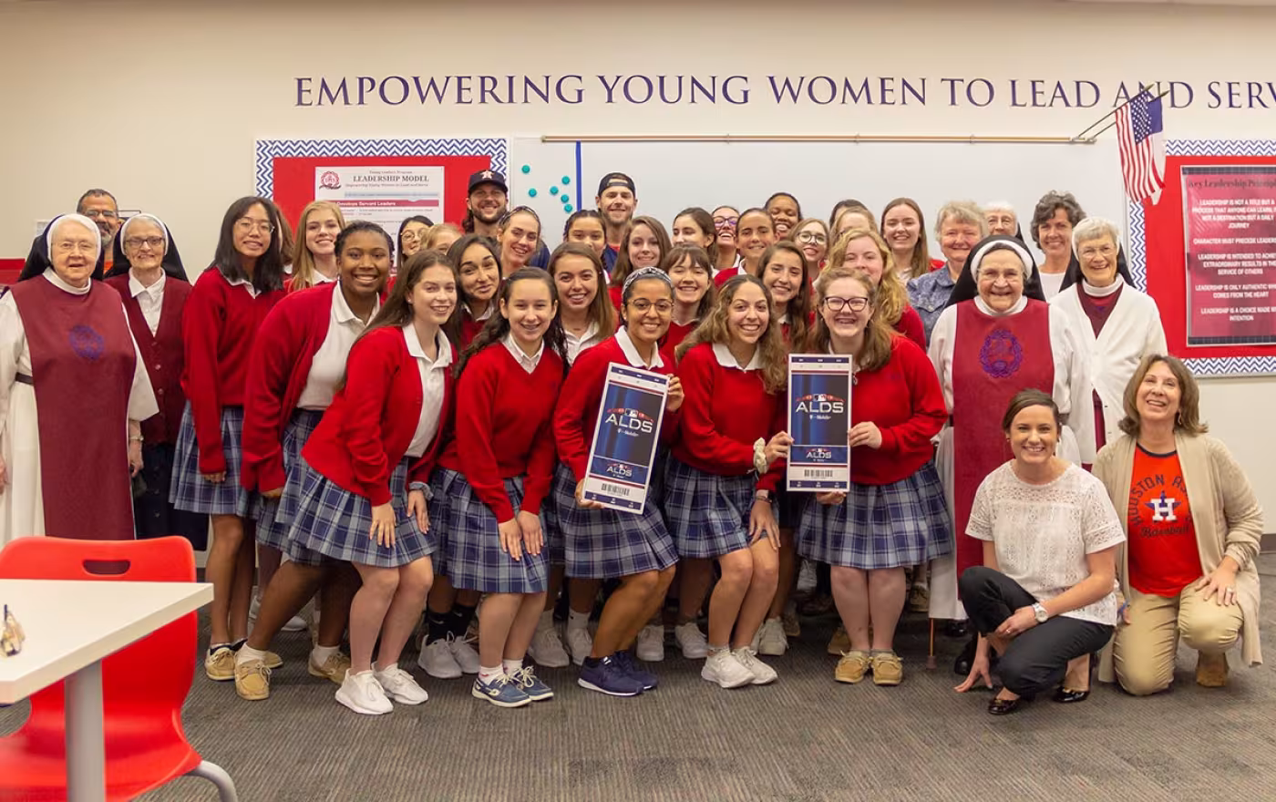 Incarnate Word Academy students