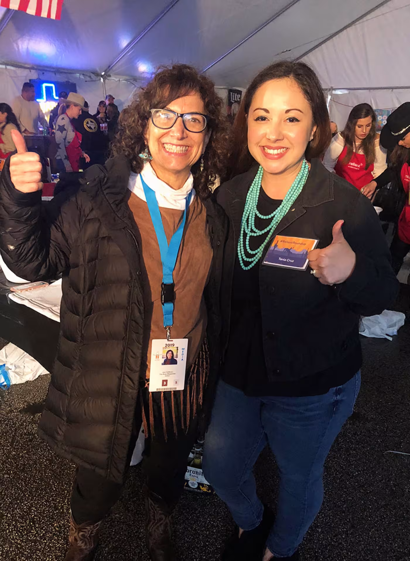 Joni Hoffman, Tania Cruz,