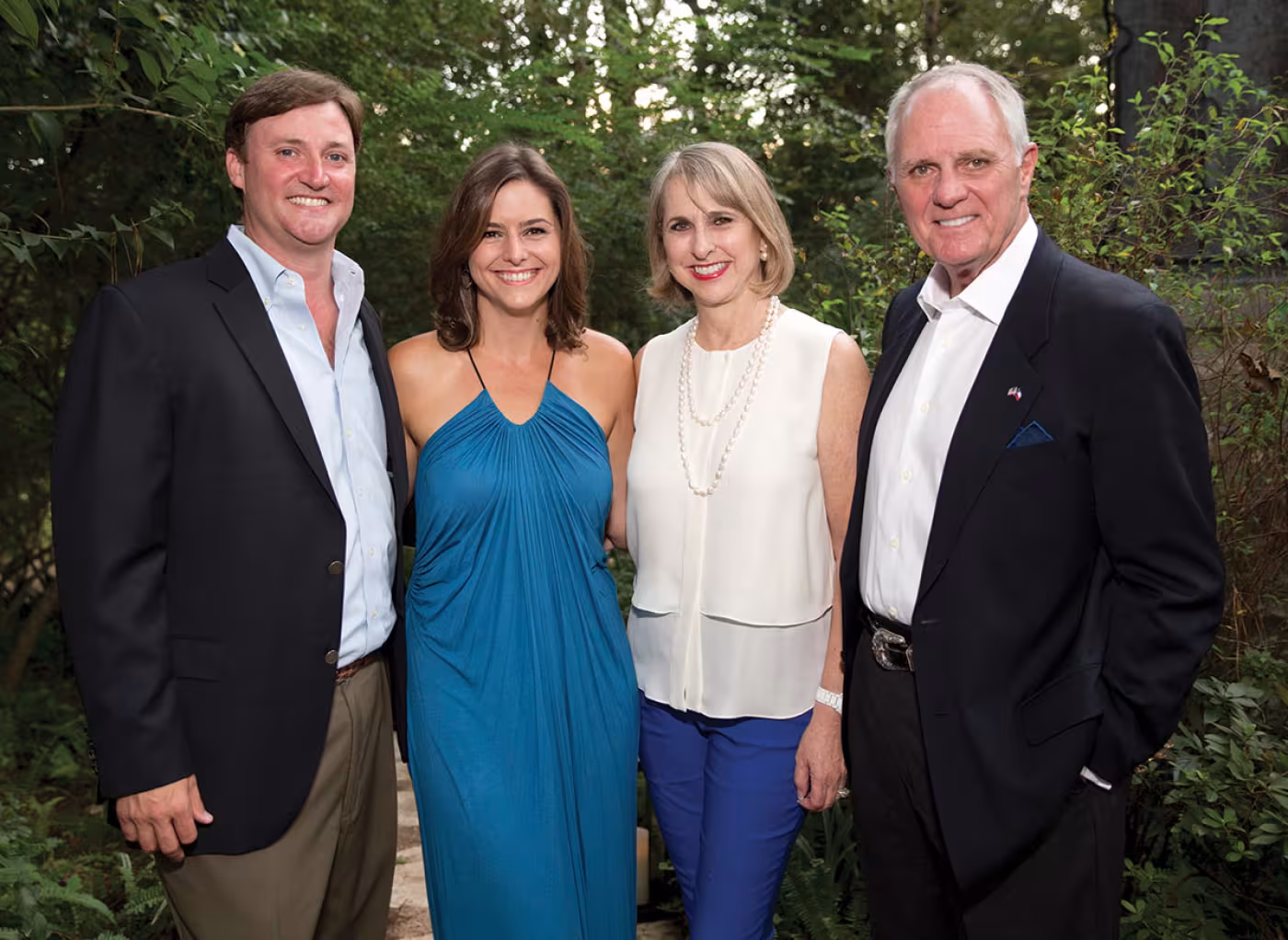 Travis and Brittany Cassin and Susan and Dick Hansen