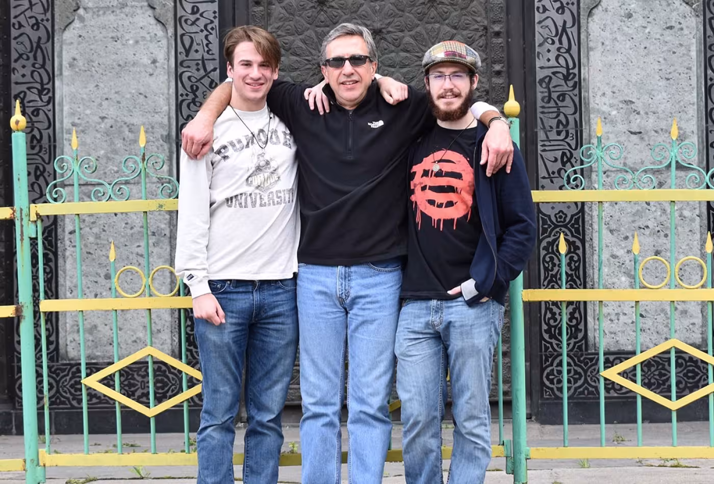 Trevor, David, Anthony Schneider