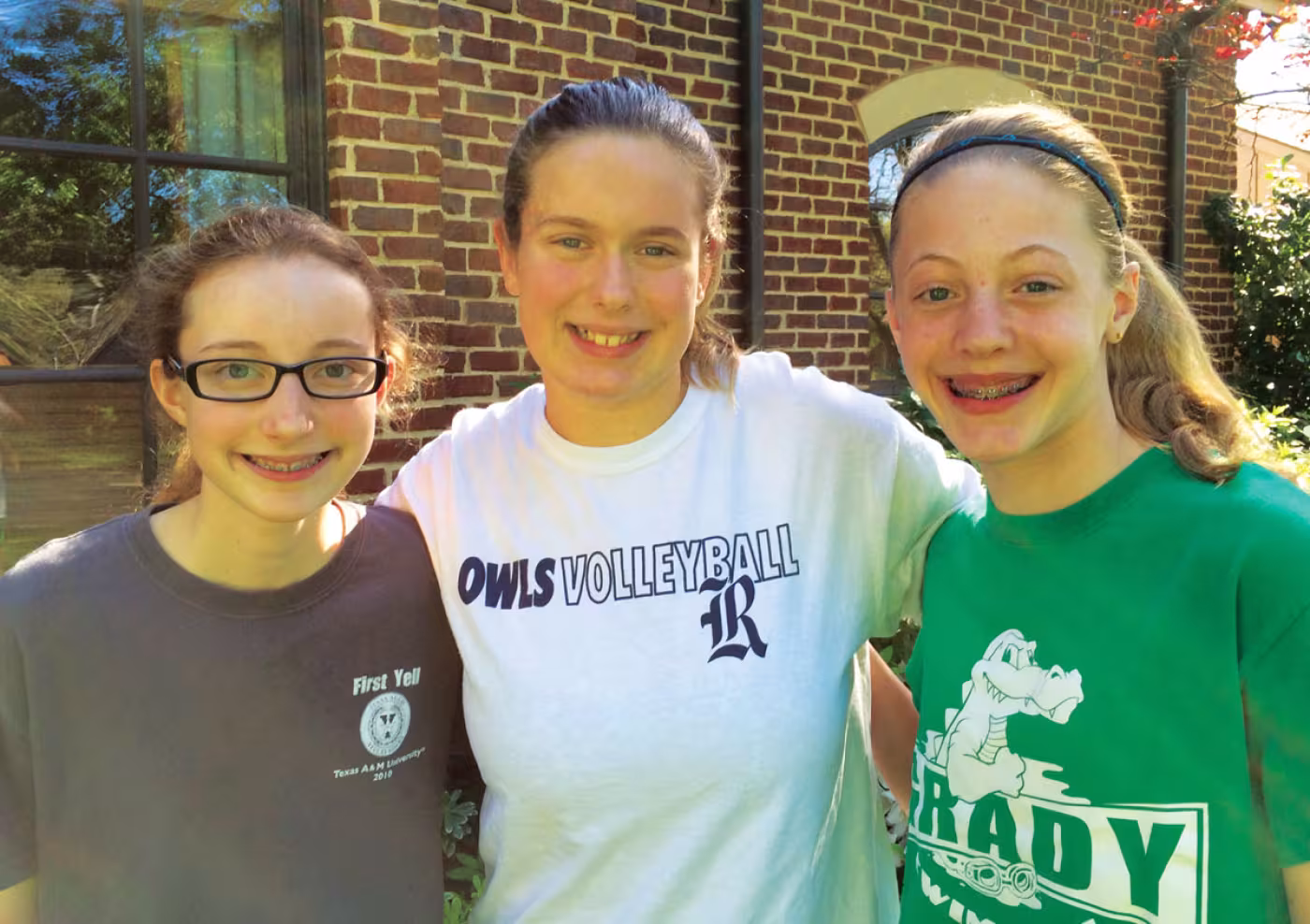 Rebekah Stephens, Elizabeth Fisher, Madeleine Baird