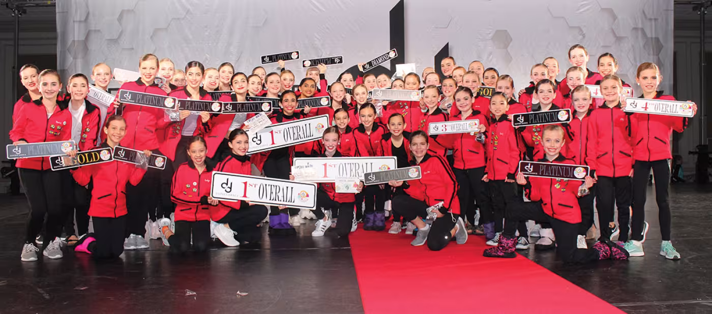 Memorial Dance Center’s competitive team