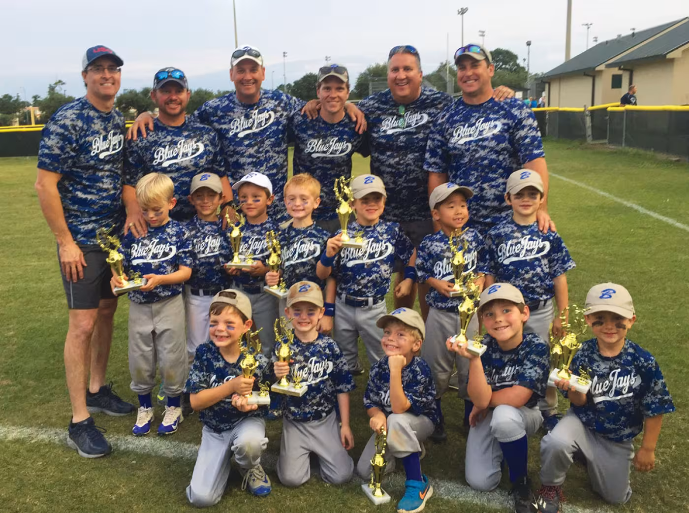 Spring Branch-Memorial Sports Association rookie Blue Jays