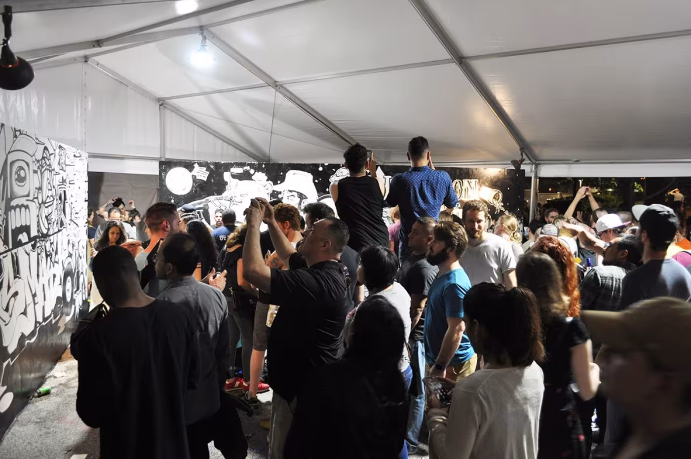 Secret Walls x Houston attendees