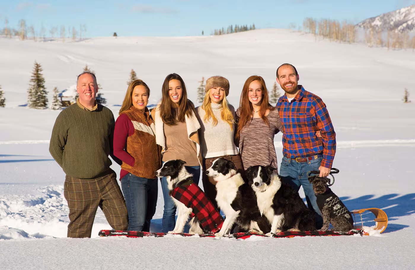 Julie Brown, David Brown, Madeline Brown, Ashley Brown, Caroline Brown, Christopher Brown