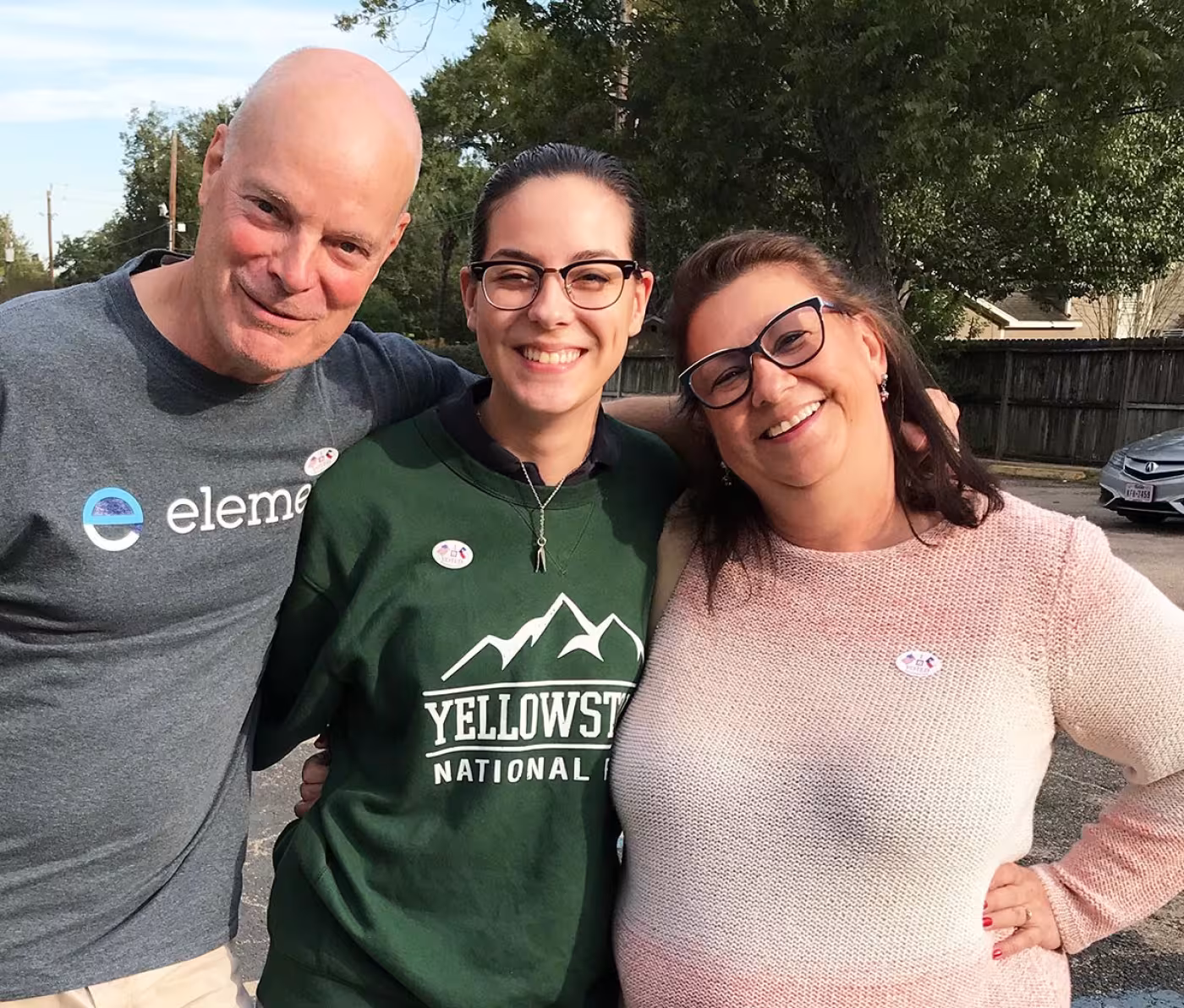 Angela Yokley, Phil Yokley, Pam Yokley,