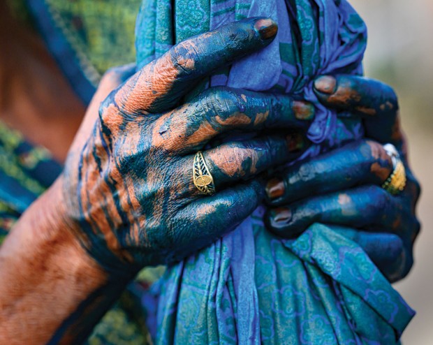 Fifth Place, Dying Fabric in India