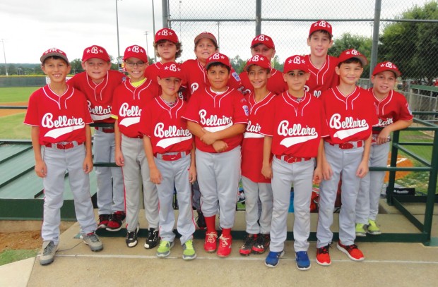 The 10U Bellaire Little League All-Star team