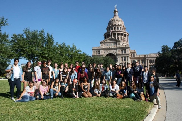 The first ever creative writing department with freshmen to seniors. (Photo: Maty Ellynne Williams)