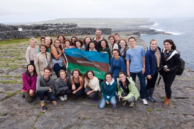 Group shot in County Offaly, Ireland