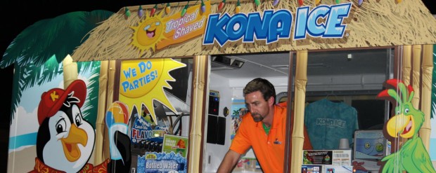 Many students line up to buy snow cones, T-shirts, and other Kona Ice products. Kona Ice is a strong supporter of Stratford in many ways. School lunch on Wednesdays is accompanied by the option to purchase Kona Ice, with proceeds benefiting the Stratford 