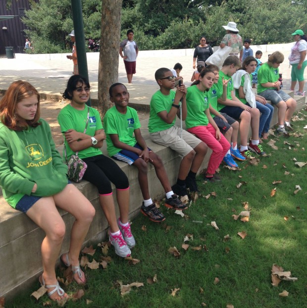 Lighthouse Day Campers enjoying a field trip.