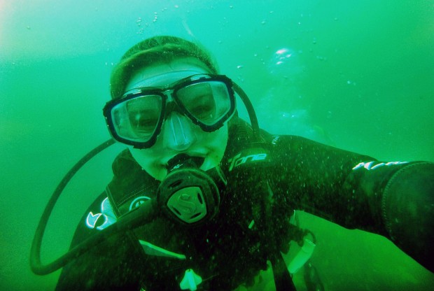 Selfie under the sea