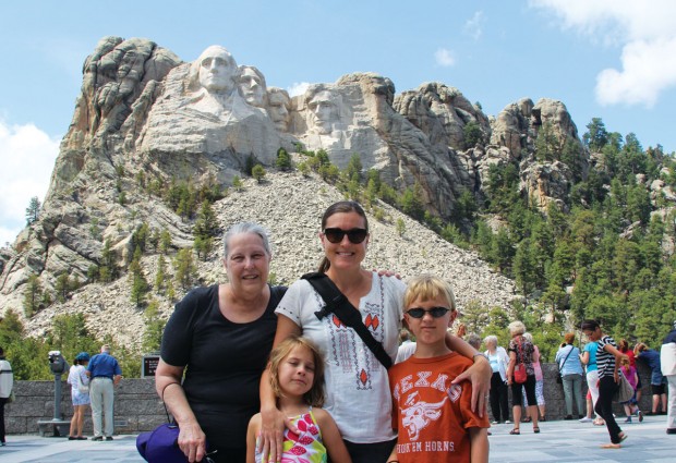 Wenda Swenson, Lila Johnson, Cathy Johnson and Ethan Johnson