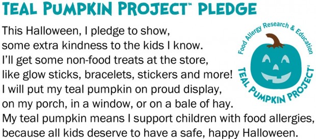 Teal Pumpkin Project Pledge