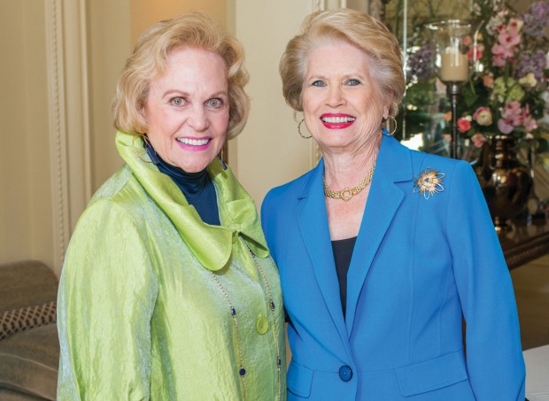 Nancy Ames and Ginger Blanton