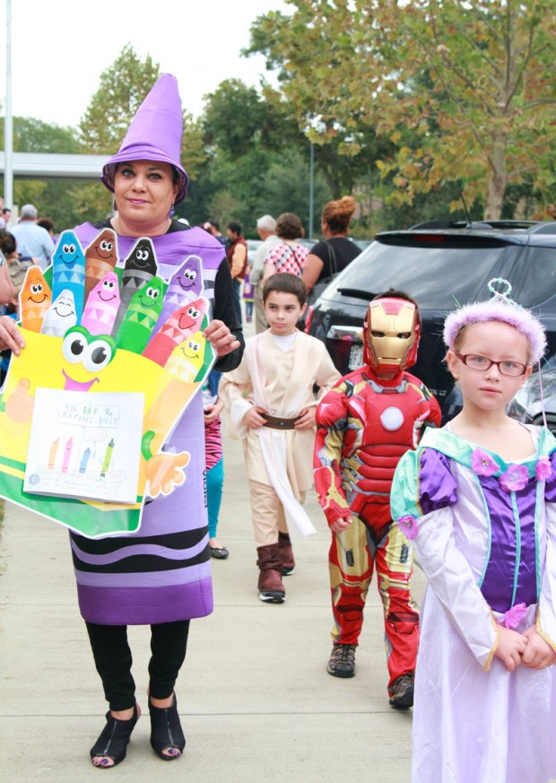 Horn Academy's Halloween parade