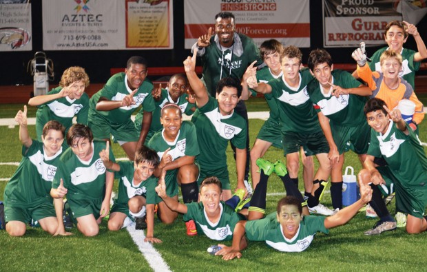 St. Anne Catholic School varsity soccer team