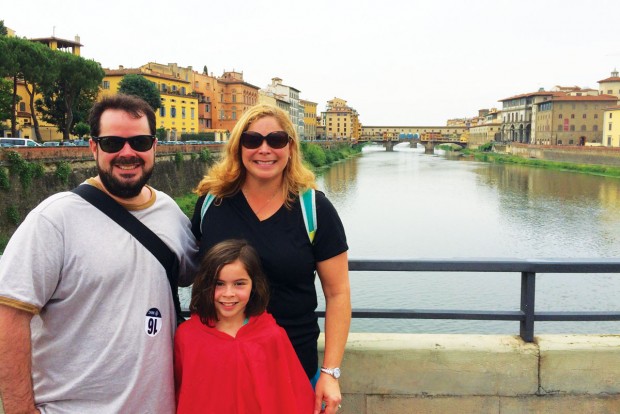 Eduardo Matta, Gisselle Matta and daughter Elena