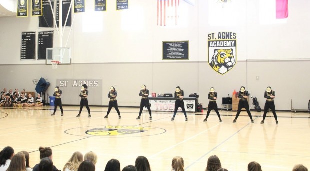 The SHOCK Hip-Hop Dance Crew at St. Agnes Academy