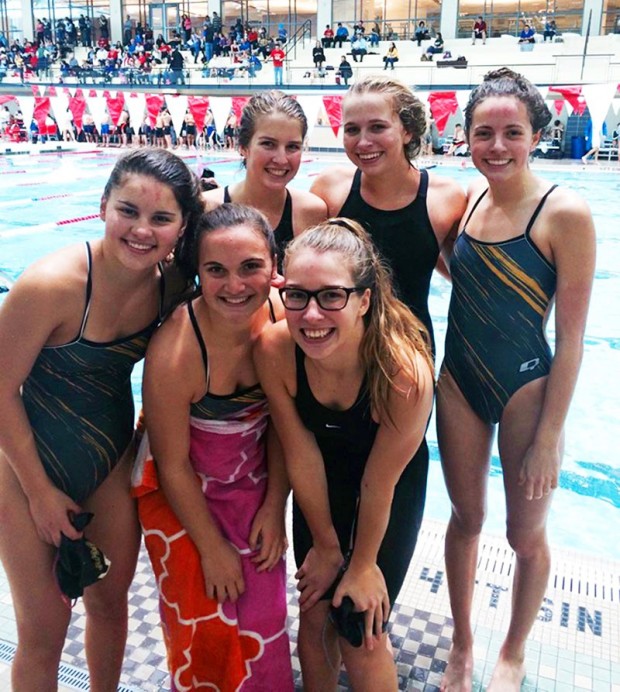 St. Agnes Academy swim team