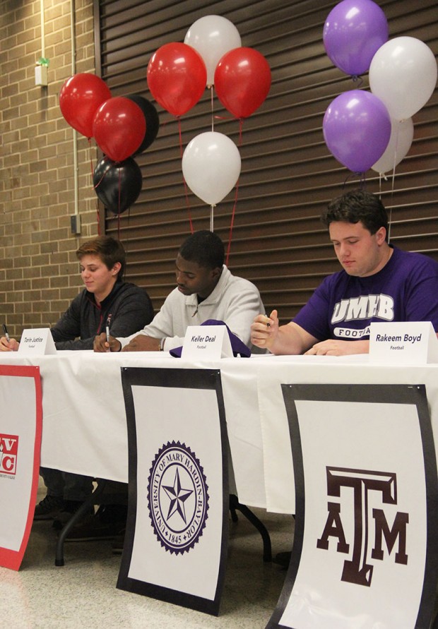 National Signing Day at Stratford High School