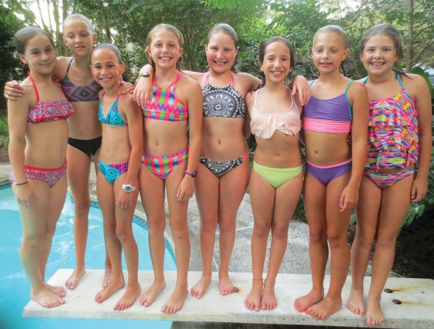 Riley Stitham, Claire Childress, Riley McCloskey, Cate Biar, Berkeley Keller, Amelia Nuzzo, Bailey Schellberg, Kate Stuyck