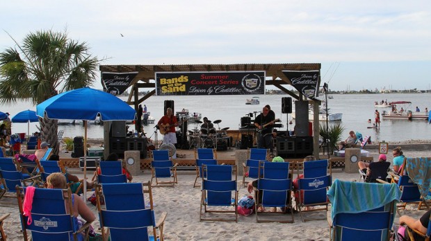 Bands on the Sand