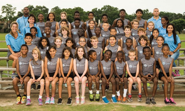 The FamilyPoint Resources Speed track and field team