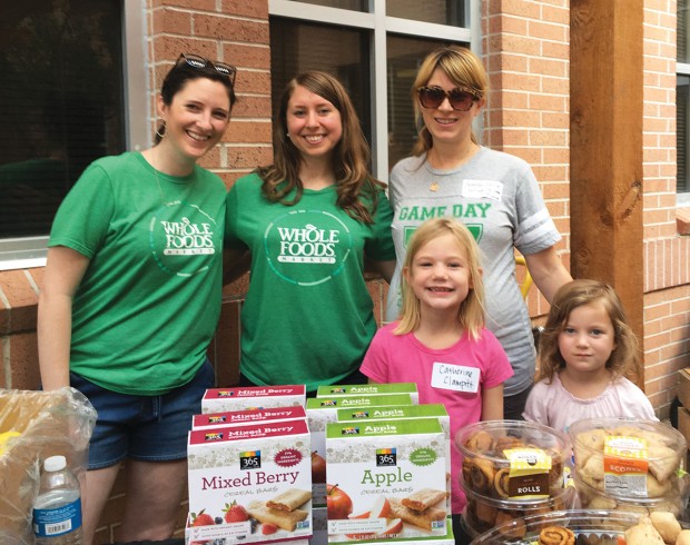 Lindsey Mikael, Lauren Talley, Jennifer Gerry, Catherine Clampitt, Marion Gerry