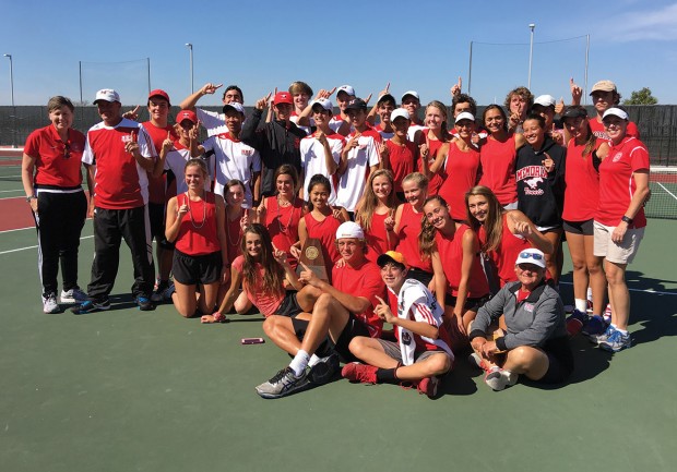 Memorial Mustangs tennis team