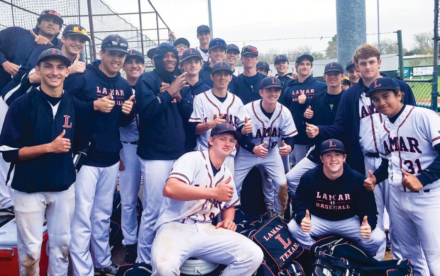 Lamar Texans baseball team