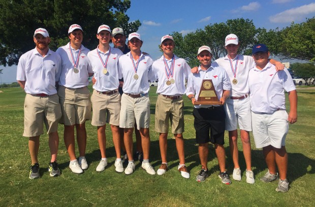 Memorial Mustangs boys golf team