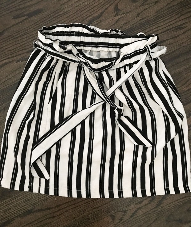 Striped skirt