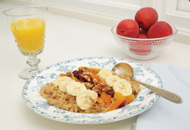 Slow-Cooked Oatmeal