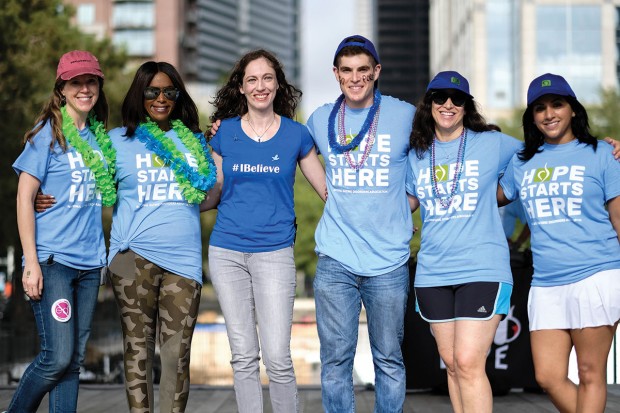 Jenni Schaefer, Deborah Duncan, Amelia Coffman, Nate Nahmias, Catherine Wile and Priya James