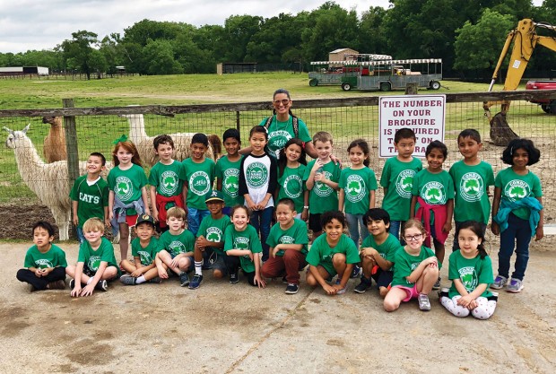 Condit Elementary School field trip to the Bayou Wildlife Zoo