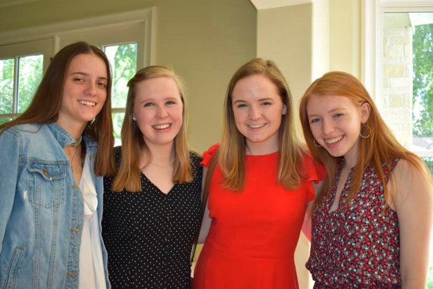 Katie Muschalik, Alllison Gentry, Sarah Cowan, Sara Burpeau Katie Muschalik, Alllison Gentry, Sarah Cowan, Sara Burpeau