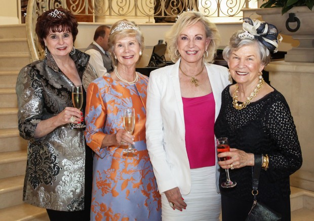 Carol Sharpe, Sue Howe, Jane Page Crump, Peggy Edwards, 