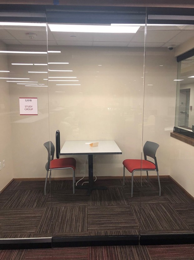 Group study rooms