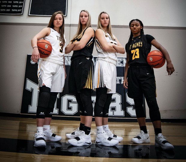 Emily Nelson, Katie Dickerson, Kelly Dickerson and Madison Lucas Emily Nelson, Katie Dickerson, Kelly Dickerson and Madison Lucas