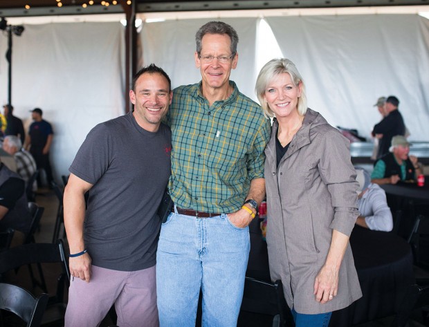 Brent Dishman, Stan Faison, Sandi Faison