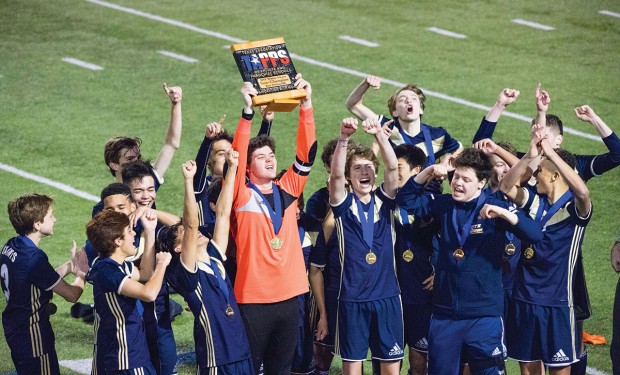 Saint Thomas’ Episcopal boys soccer team