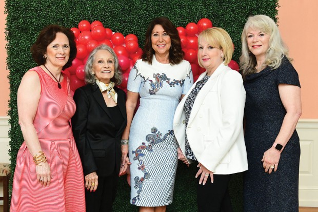 Franelle Rogers, Betty Hemus, Heidi Rockecharlie, Cissy Abel and Lynda Transier