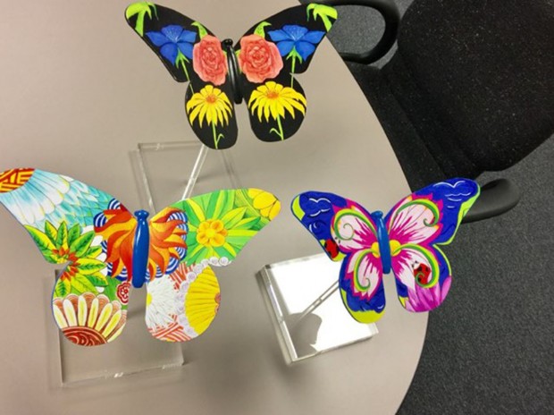 Desktop butterflies