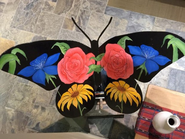 Giant butterfly